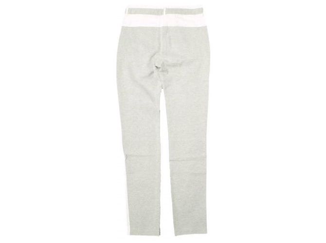 Autre Marque Kombination Slim Hose aus Baumwolle Polyester von ALEXANDER WANG Grau - Ansicht 2