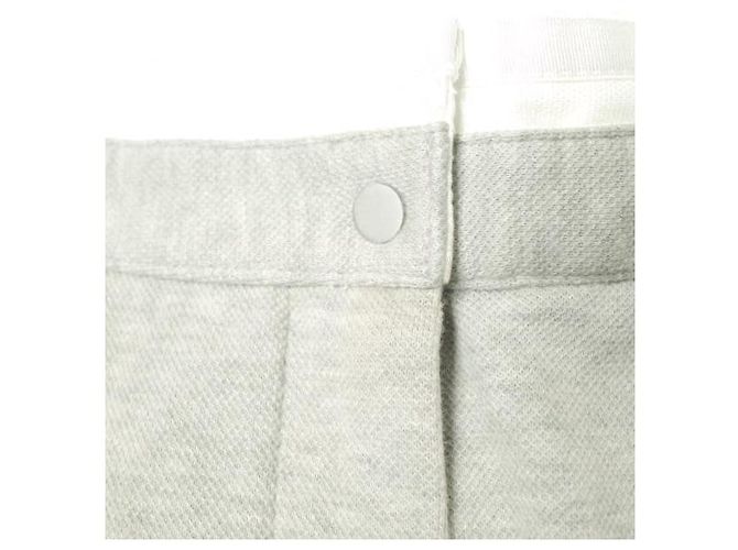 Autre Marque Kombination Slim Hose aus Baumwolle Polyester von ALEXANDER WANG Grau - Ansicht 6