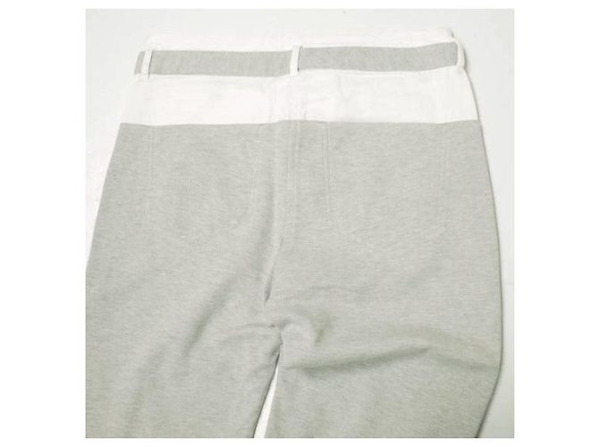 Autre Marque Kombination Slim Hose aus Baumwolle Polyester von ALEXANDER WANG Grau - Ansicht 7