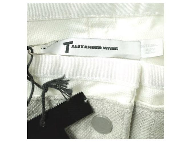 Autre Marque Kombination Slim Hose aus Baumwolle Polyester von ALEXANDER WANG Grau - Ansicht 9
