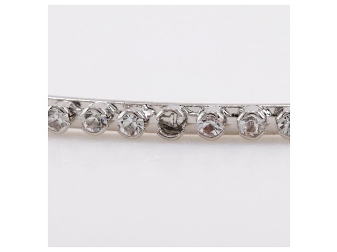 Fascia argentata Gucci GG x Rhinestone per donne Argento - vista 4