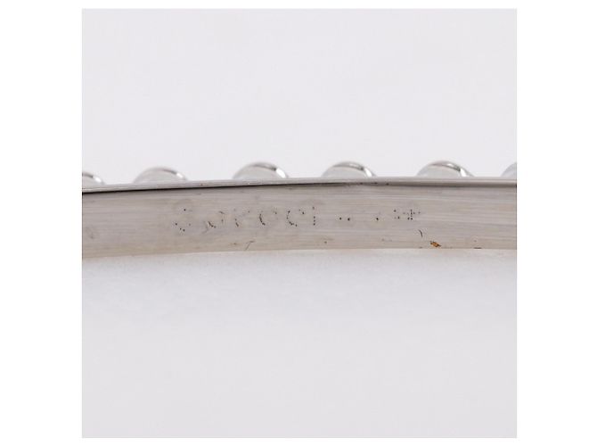 Fascia argentata Gucci GG x Rhinestone per donne Argento - vista 5