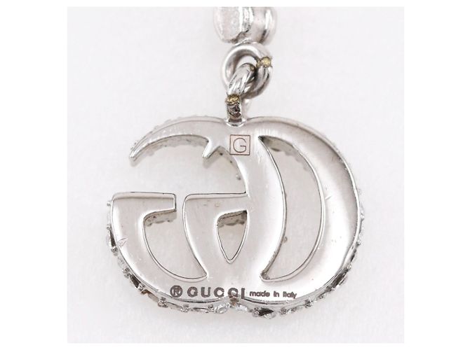 Fascia argentata Gucci GG x Rhinestone per donne Argento - vista 9
