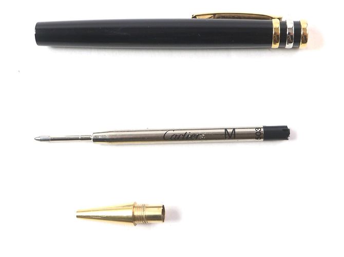 Bolígrafo Cartier Trinity Negro - vista 4