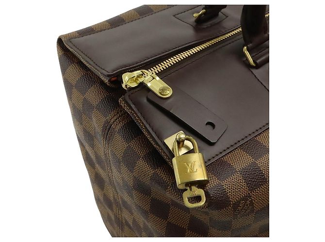 Borsa 2 in 1 Damier Greenwich di Louis Vuitton Marrone - vista 6