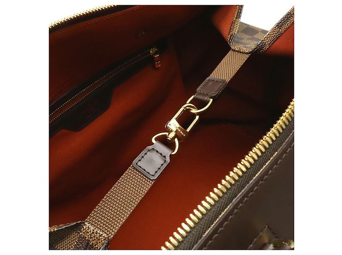Borsa 2 in 1 Damier Greenwich di Louis Vuitton Marrone - vista 7