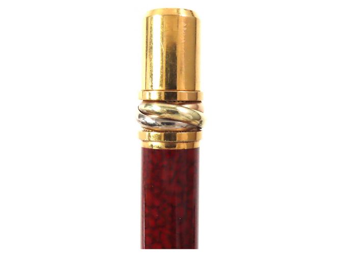 Bolígrafo Cartier Trinity Castaño - vista 6