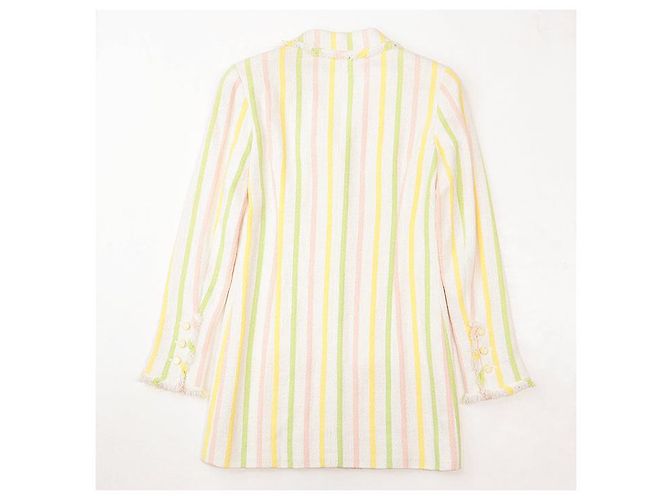Chaqueta de tweed Chanel 04C P22464 Blanco - vista 15