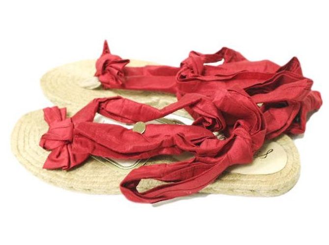 Autre Marque Sandali Espadrilles Cervera di MUVEIL Rosso - vista 2