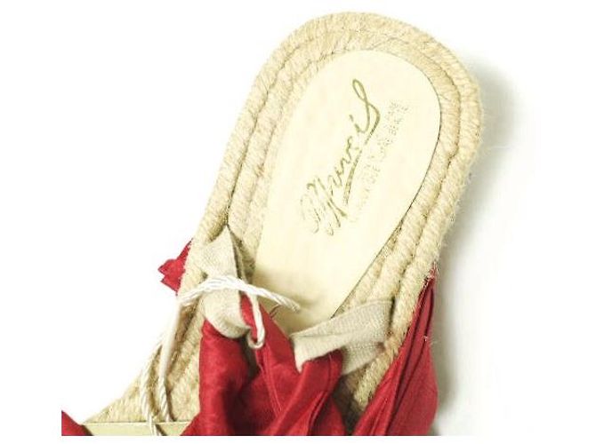 Autre Marque Sandali Espadrilles Cervera di MUVEIL Rosso - vista 7