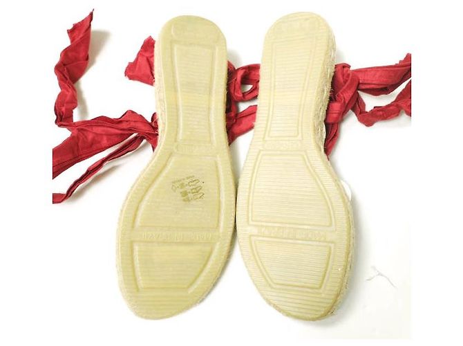 Autre Marque Sandali Espadrilles Cervera di MUVEIL Rosso - vista 9