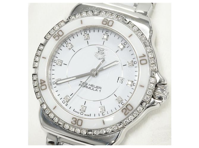 TAG Heuer Formula 1 Acciaio Inossidabile Ceramica Bianca - vista 5
