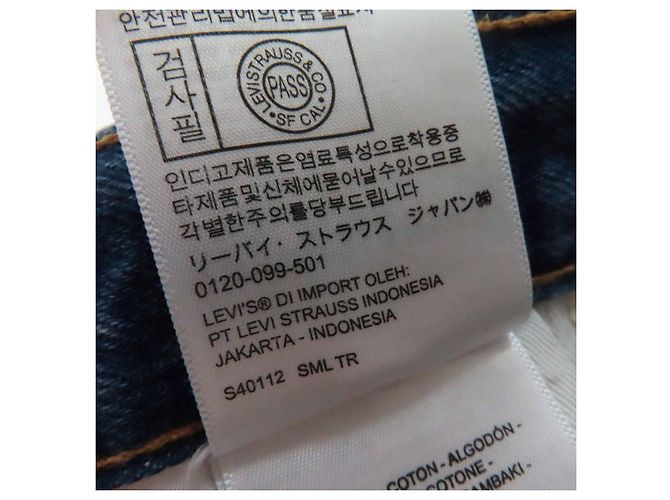 Calças de denim de algodão 517 REEDIÇÃO 1969 Valentino×Levi's Edição Limitada - vista 10