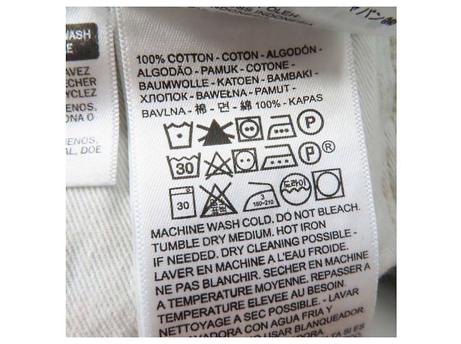 Calças de denim de algodão 517 REEDIÇÃO 1969 Valentino×Levi's Edição Limitada - vista 11