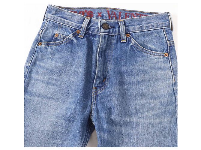 Calças de denim de algodão 517 REEDIÇÃO 1969 Valentino×Levi's Edição Limitada - vista 3
