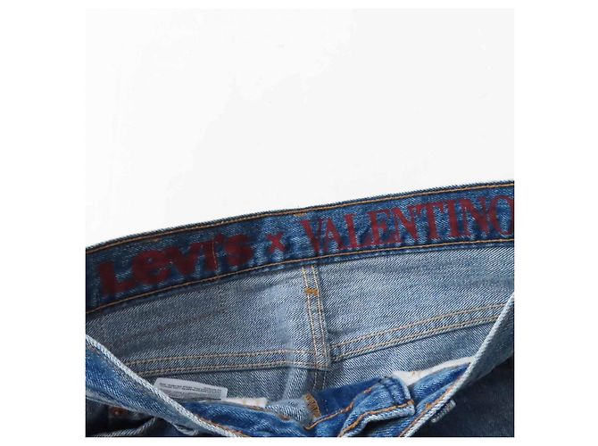 Calças de denim de algodão 517 REEDIÇÃO 1969 Valentino×Levi's Edição Limitada - vista 7