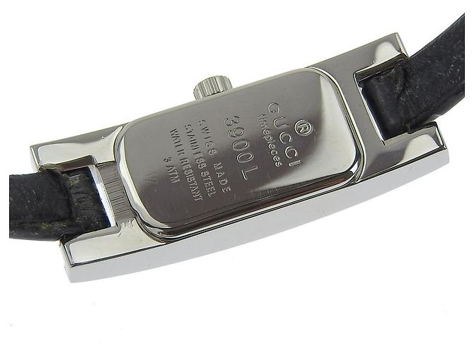 Gucci 3900L Edelstahl-Uhr Silber - Ansicht 6
