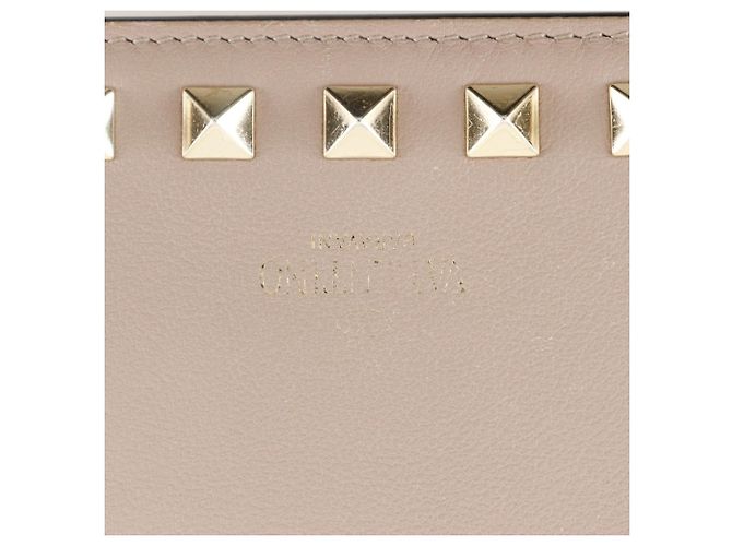 Cartera Small Rockstud Valentino Garavani Beige - vista 6
