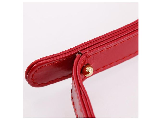 Borsa a spalla in pelle Epi della linea Sparta Opera di Louis Vuitton Rosso - vista 15