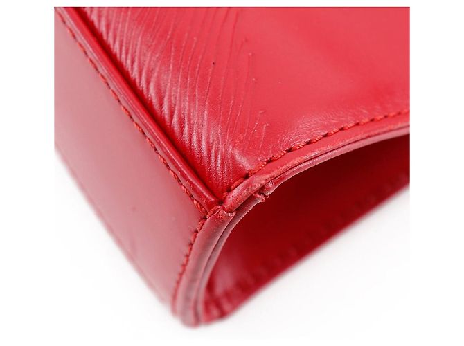 Borsa a spalla in pelle Epi della linea Sparta Opera di Louis Vuitton Rosso - vista 5