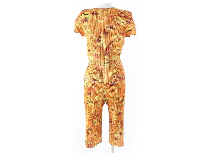 Issey Miyake PLEATS PLEASE PLEATS PLEASE Polyester-Set Orange - Ansicht 3
