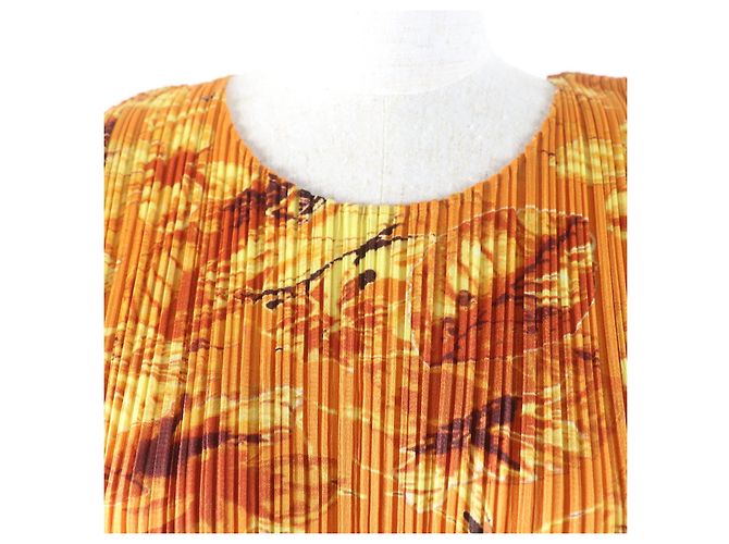Issey Miyake PLEATS PLEASE PLEATS PLEASE Polyester-Set Orange - Ansicht 4