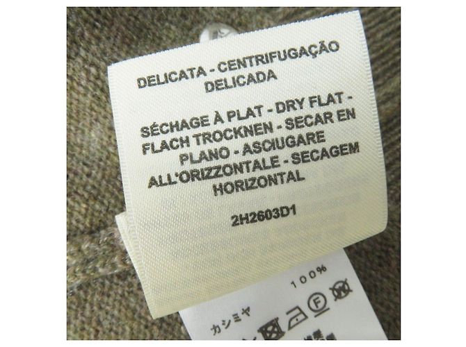 Suéter de cachemira con cuello redondo Hermès Castaño - vista 8