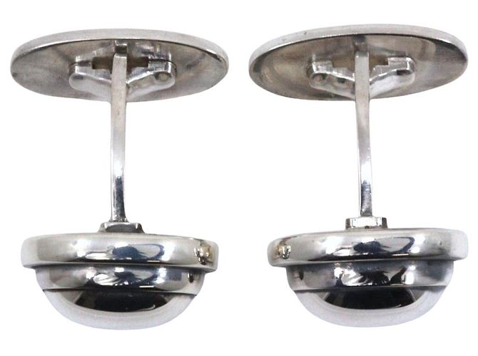 Autre Marque Gemelli rotondi in argento 925 Georg Jensen - vista 2