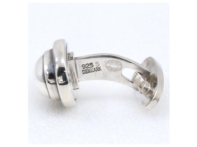 Autre Marque Gemelli rotondi in argento 925 Georg Jensen - vista 3