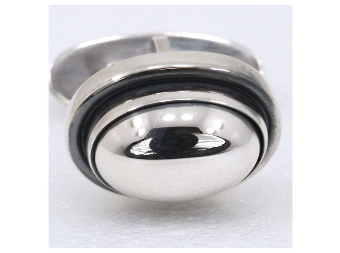Autre Marque Gemelli rotondi in argento 925 Georg Jensen - vista 4