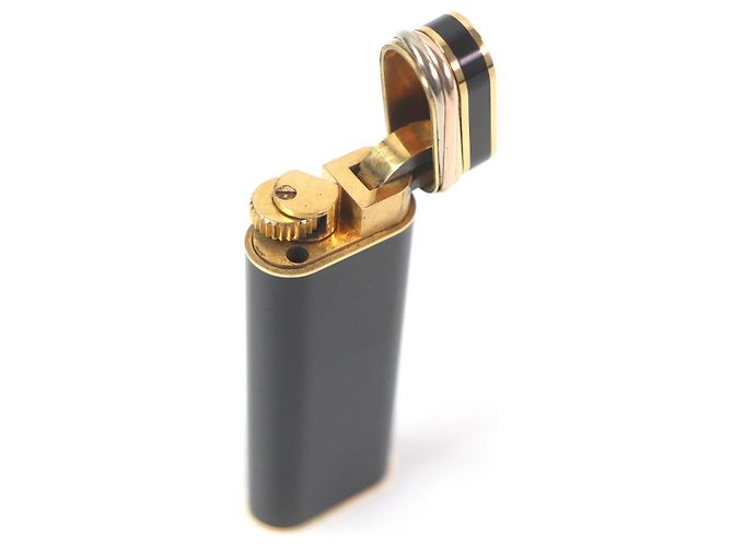 Briquet Ovale Trinity de Cartier Noir - vue 4