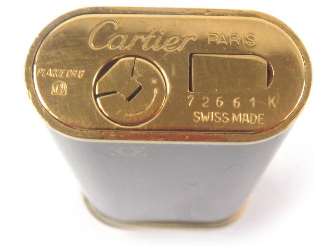 Briquet Ovale Trinity de Cartier Noir - vue 5