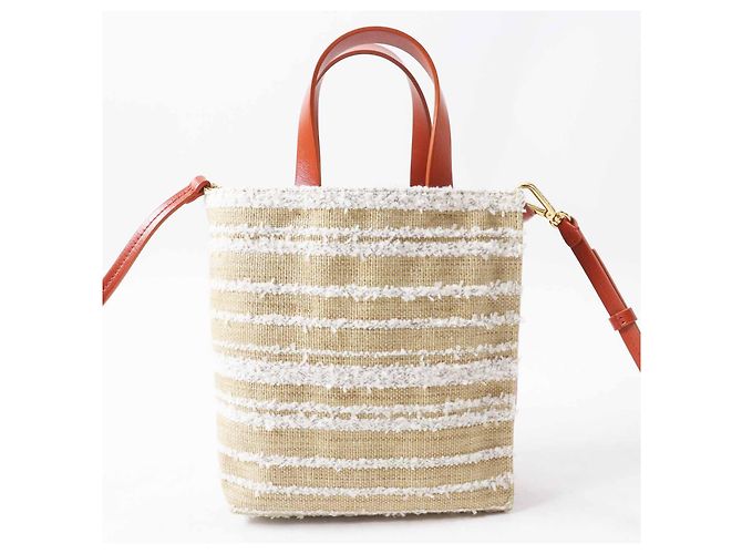 Borsa a Spalla 2 in 1 MUSEO MINI in Tela Marni Multicolore - vista 3