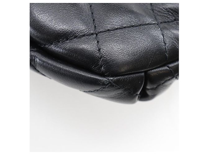 Chanel Taillengurteltasche aus matelassiertem Lammleder Schwarz - Ansicht 11
