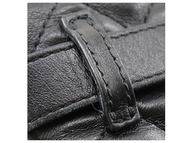 Chanel Taillengurteltasche aus matelassiertem Lammleder Schwarz - Ansicht 12