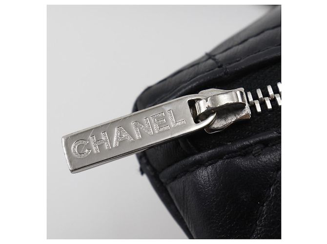 Chanel Taillengurteltasche aus matelassiertem Lammleder Schwarz - Ansicht 17