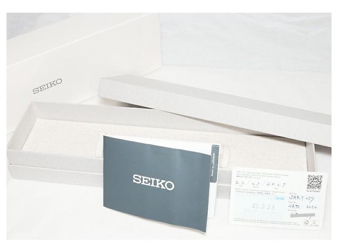 SEIKO Presage Edelstahl-Uhr Schwarz - Ansicht 3