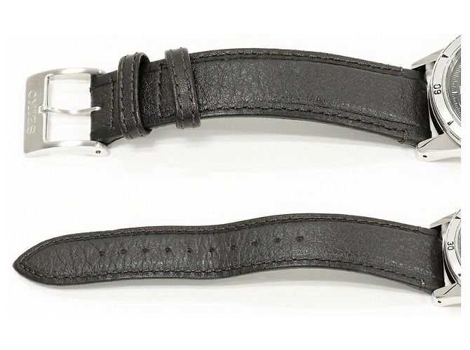 SEIKO Presage Edelstahl-Uhr Schwarz - Ansicht 5