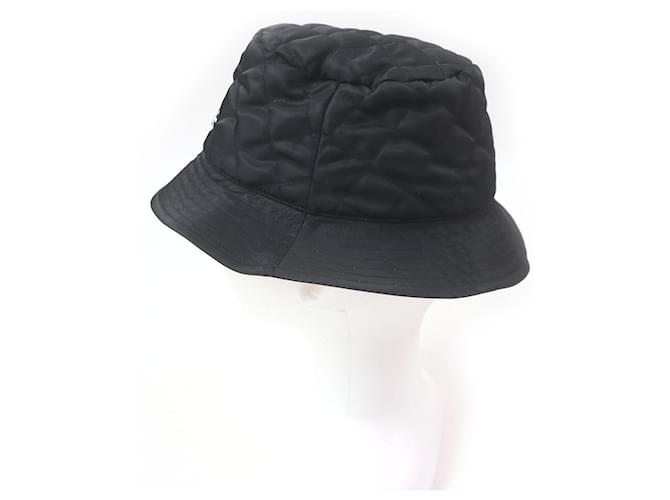 Céline Nylon Bucket Hat Celine 2AUB0930C Schwarz - Ansicht 2