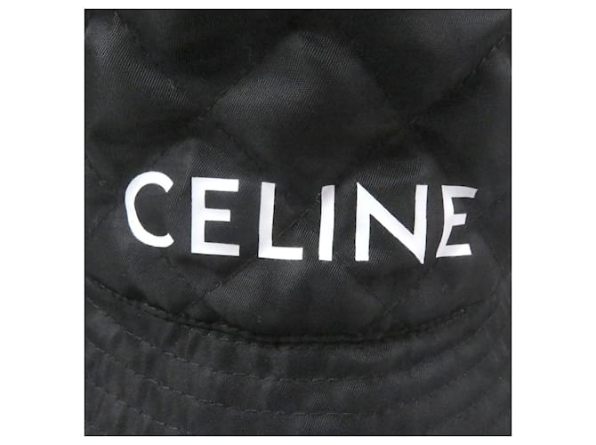Céline Nylon Bucket Hat Celine 2AUB0930C Schwarz - Ansicht 5