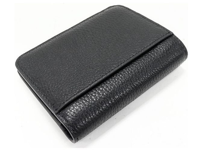 Cartera bifold pequeña Lena de piel de ternera Kate Spade Negro - vista 2