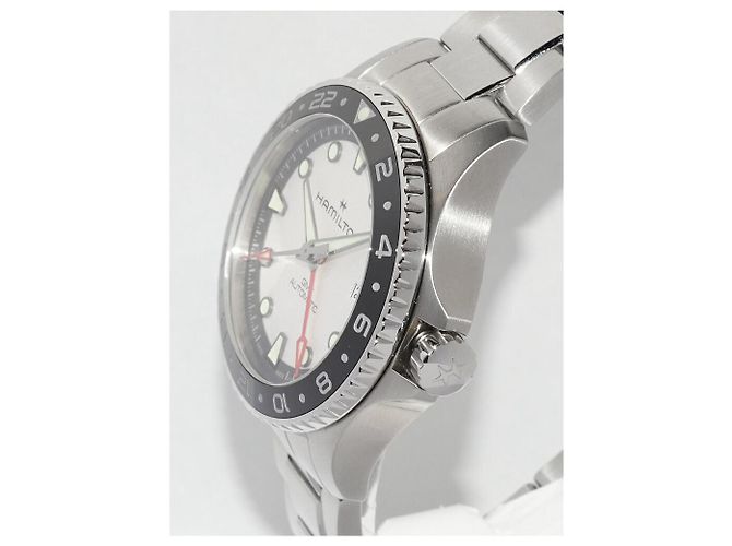 Autre Marque Hamilton Khaki Navy Scuba Automático Acero Inoxidable Plata - vista 4