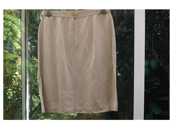 Falda beige Louis Féraud - vista 2