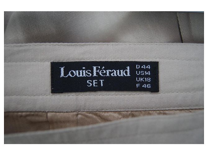 Falda beige Louis Féraud - vista 3