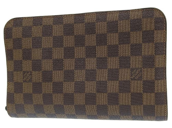 Borsa Clutch Damier Saint Second di Louis Vuitton Damier ebene - vista 2