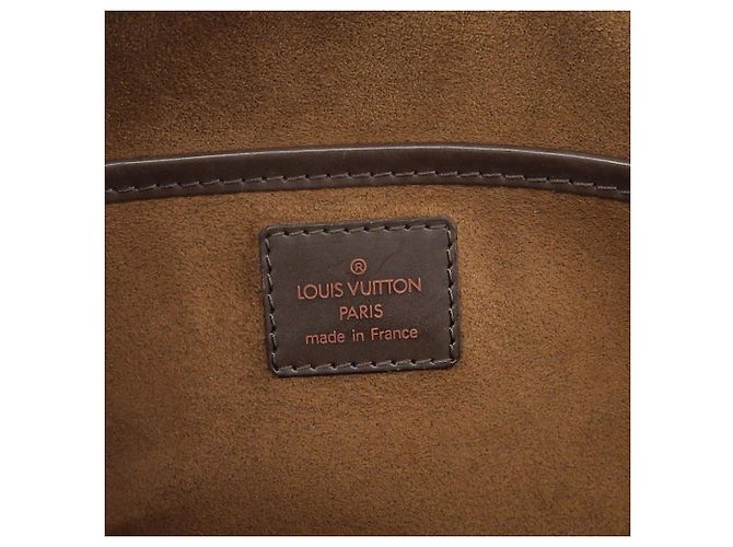 Borsa Clutch Damier Saint Second di Louis Vuitton Damier ebene - vista 7