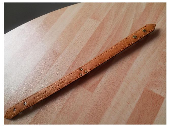 Bracciale Louis Vuitton Monogram Marrone Oro - vista 5