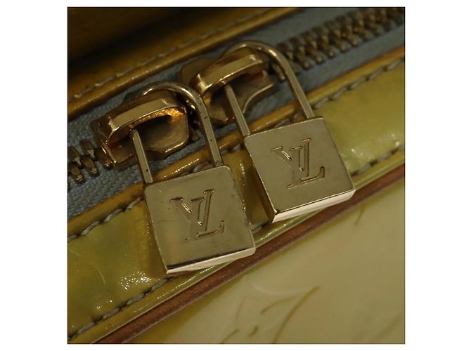LOUIS VUITTON Monogram Vernis Marley Rucksack Grau M91038 LV Auth 139758 - Ansicht 10