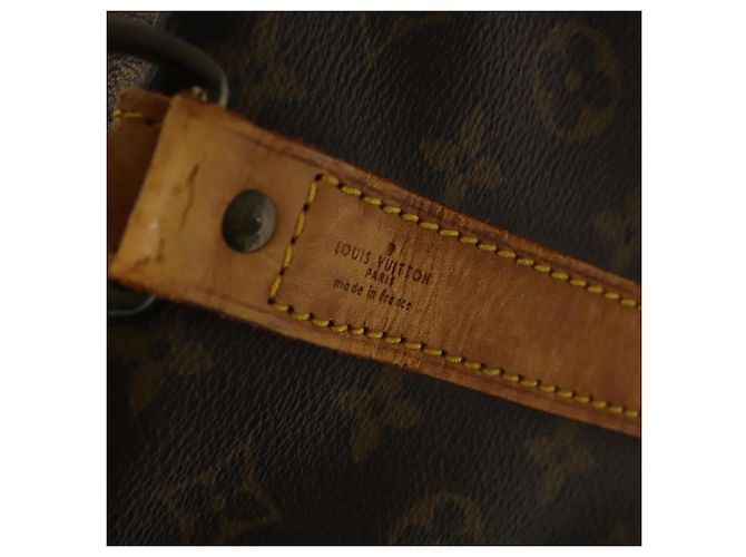 LOUIS VUITTON Borsa Boston Monogram Keepall Bandouliere 60 M41412 LV Auth bs28623 Monogramma - vista 18