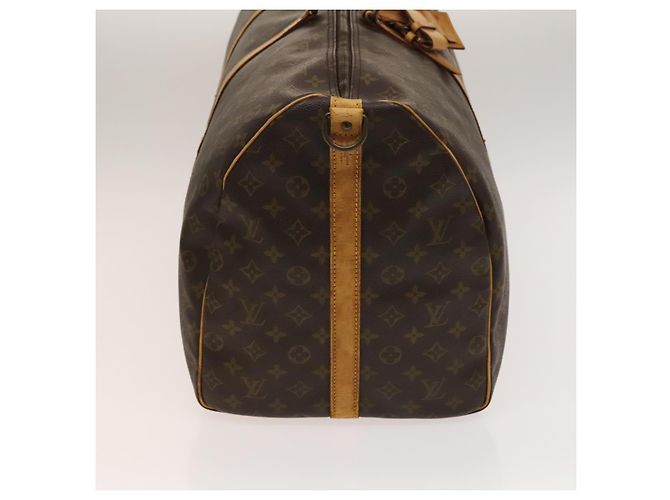 LOUIS VUITTON Borsa Boston Monogram Keepall Bandouliere 60 M41412 LV Auth bs28623 Monogramma - vista 4
